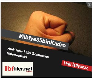 İİBF'YE 35 BİN KADRO!