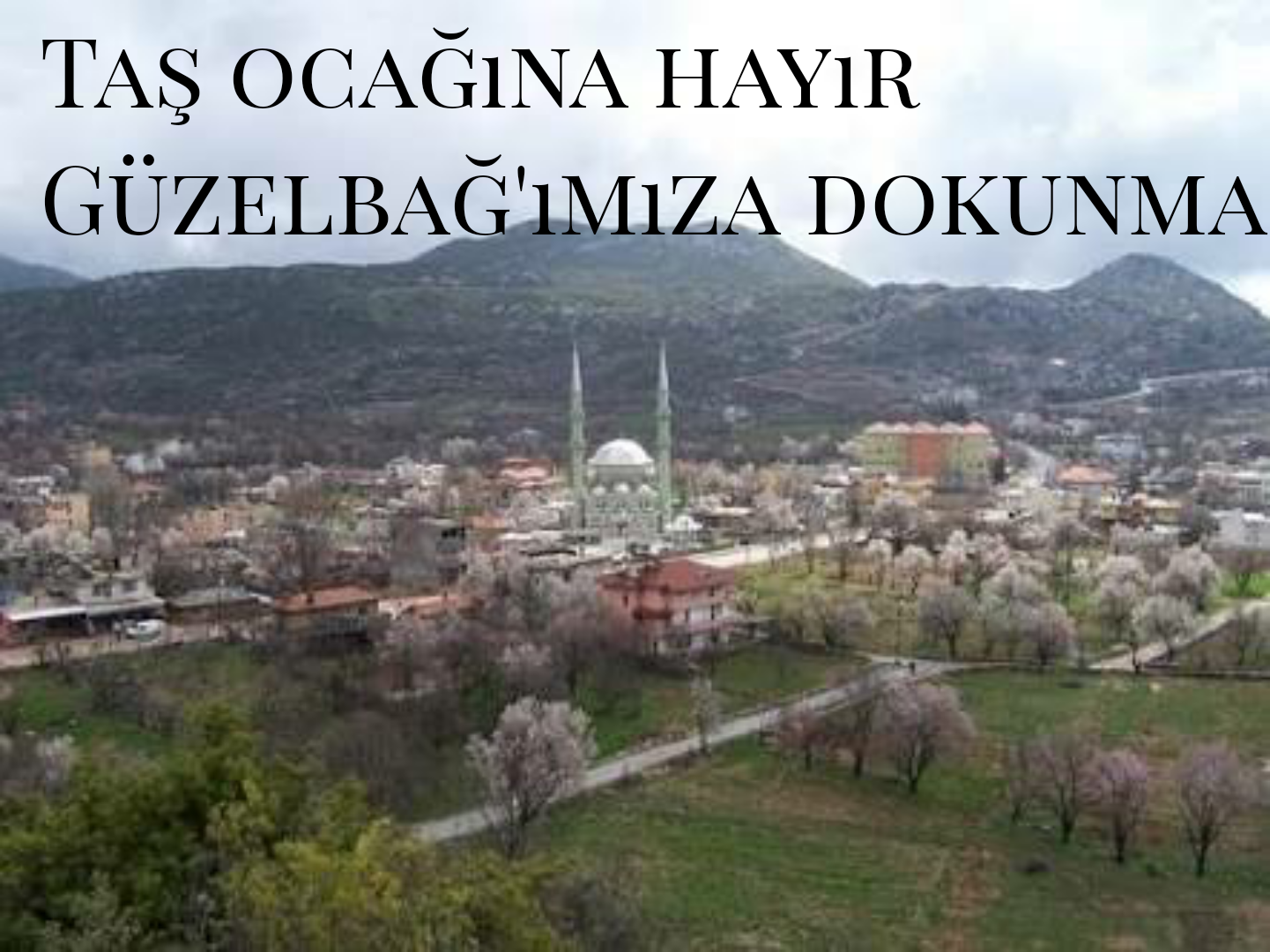 Antalya Alanya Güzelbağ mahallesi taş ocağına hayır #güyadertaşocağıistemiyoruz