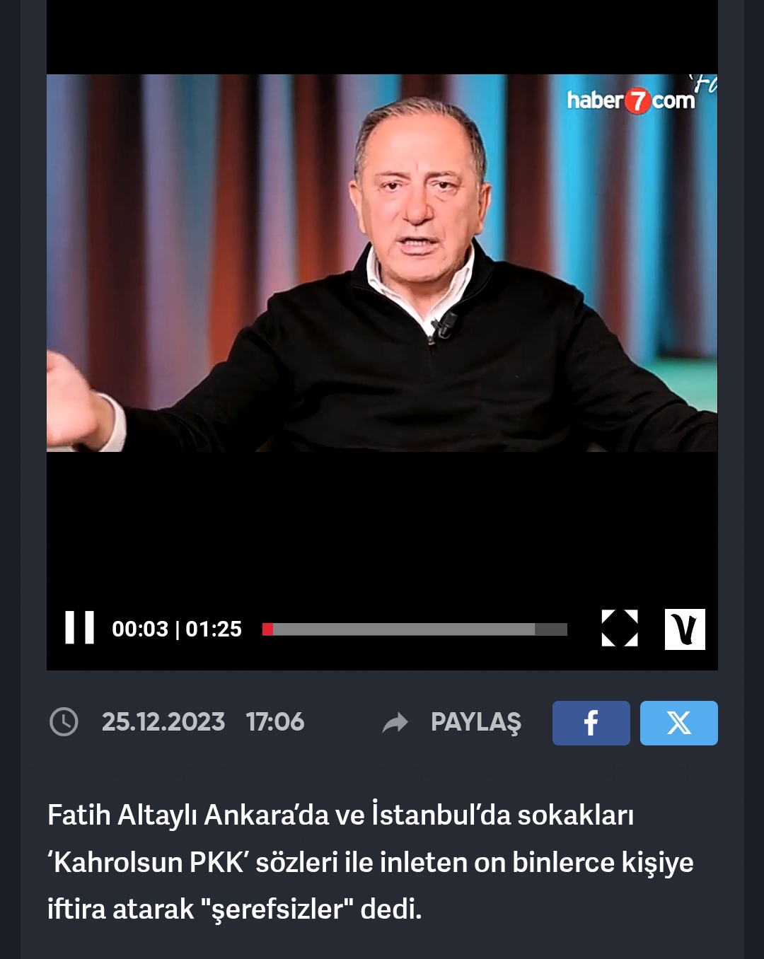 Fatih Altaylı'nın hakaretleri bitmiyordu.