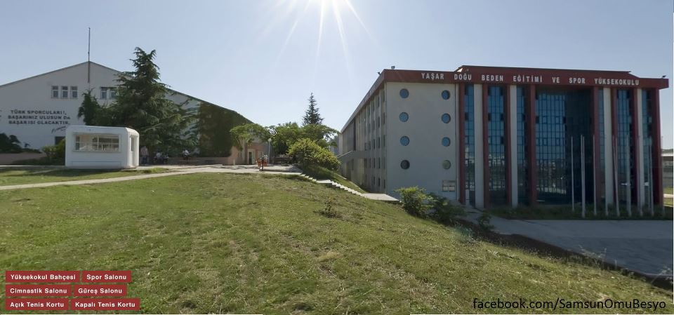 Samsun Omü Besyo güzelleşiyor ve gelişiyor.
