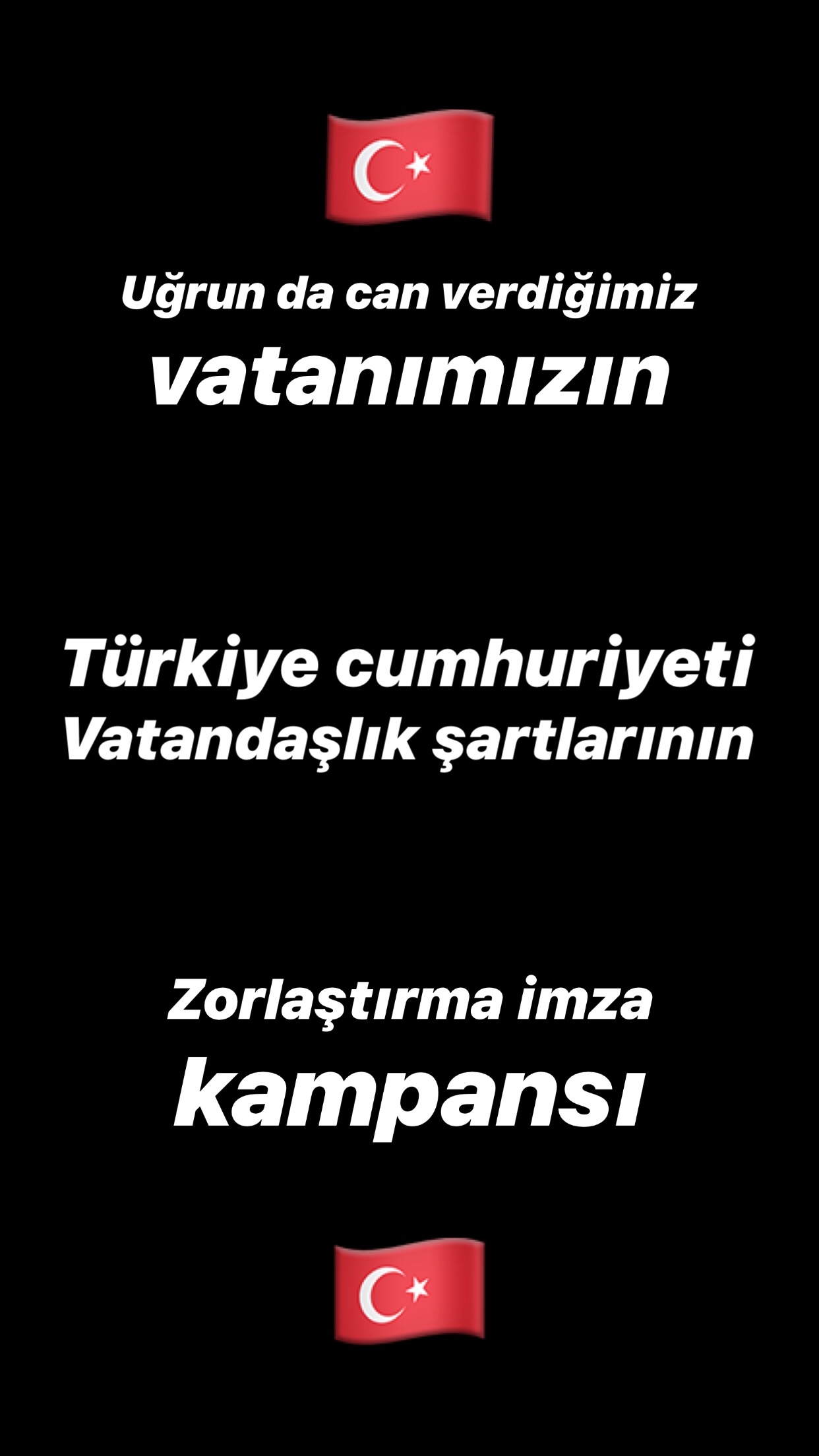 Türkiye cumhuriyeti vatandaşlığı kolayca verilmemeli
