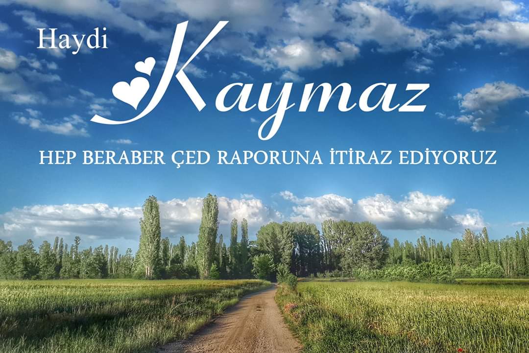 KAYMAZ'DA SİYANUR HAVUZUNA HAYIR