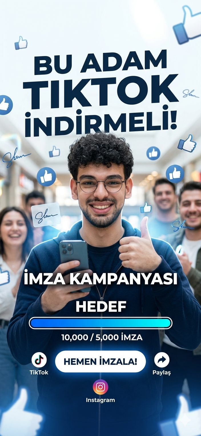 Kemal Yiğit Yakar'ın TikTok platformuna katılması için çağrıda bulunuyoruz.