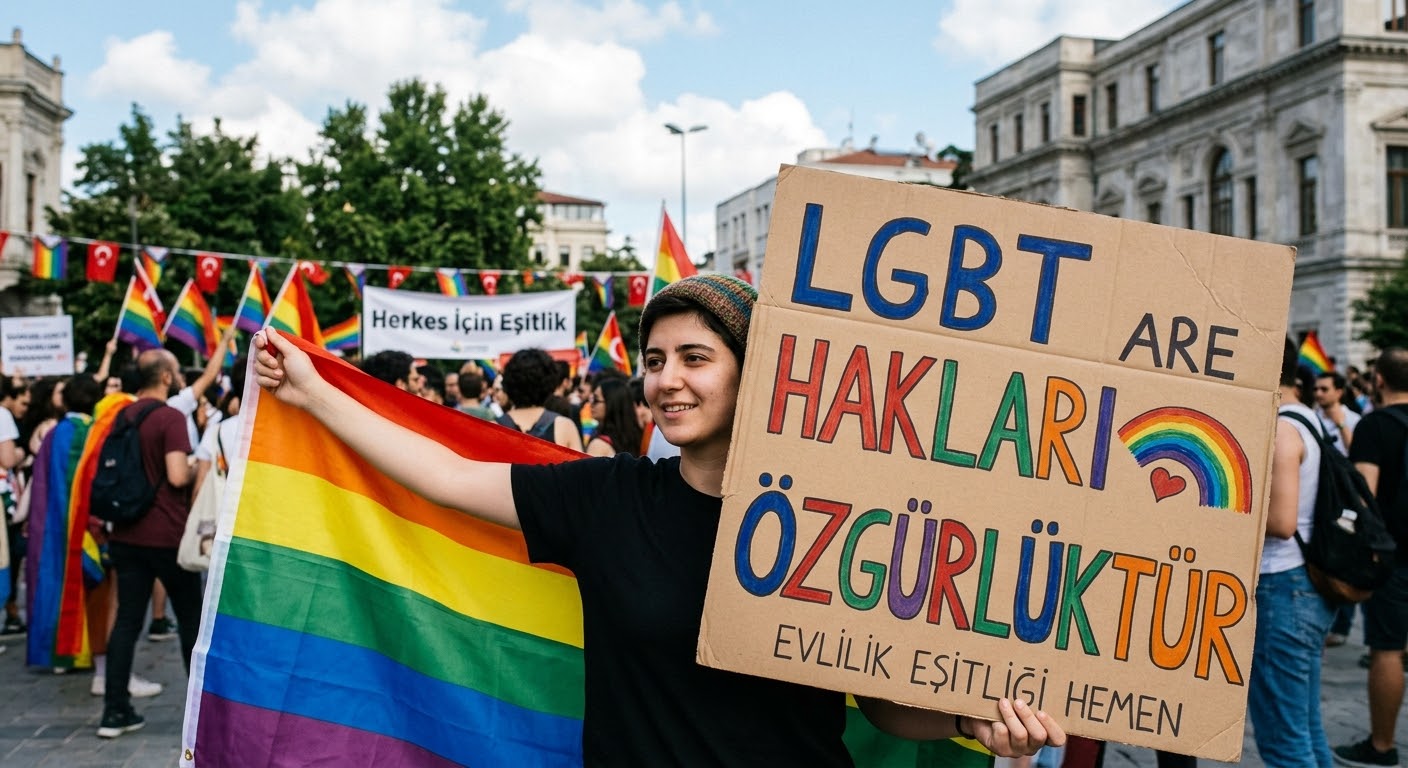 LGBT bireylerin evliliği özgürlüktür. Herkes sevdiğiyle evlenebilsin