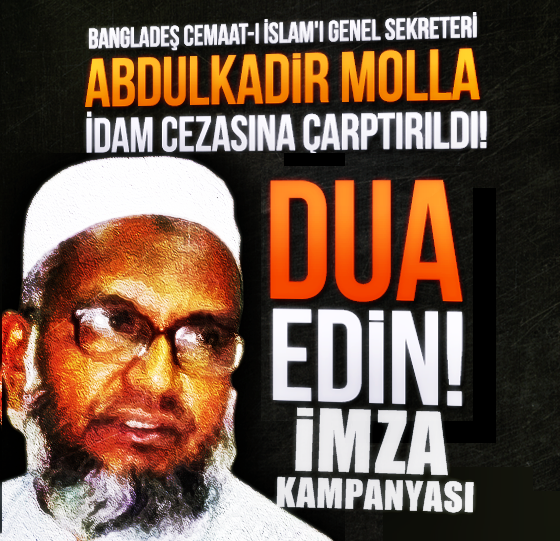 @Abdulkadir Molla Signature Campaign
#stopexecutionBangladesh
