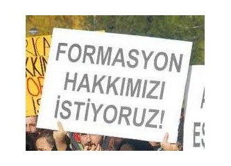 PEDAGOJİK FORMASYON İÇİN KONTENJAN SAYISI 40.000'E ÇIKARILSIN .