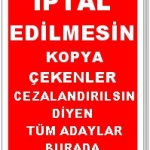 Kpss İptal Olmasın,Kopyacılar Elensin,Düşük Puanlar Yeniden Hesaplansın,Bu İş Bitsin