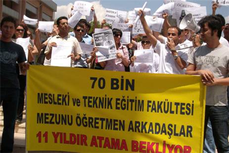 Teknik Eğitim Fakültesi Mezunu Öğretmenlere 13 Yıldır Verilmeyen Kadrolar Verilsin Artık