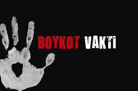 İsraile Ambargo istiyoruz