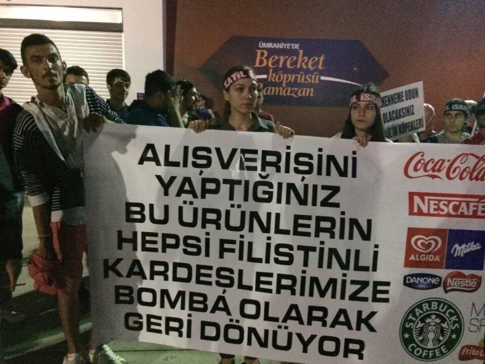 israil ürünleri Türkiyeye sokulmasın