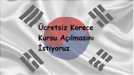 İSMEK\\\'ten Ücretsiz Korece Kursu İstiyoruz @ismekibb #Korece Kursu İstiyoruz