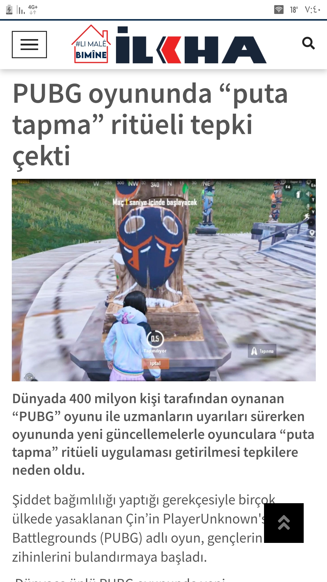 Pubg'ye Hayır