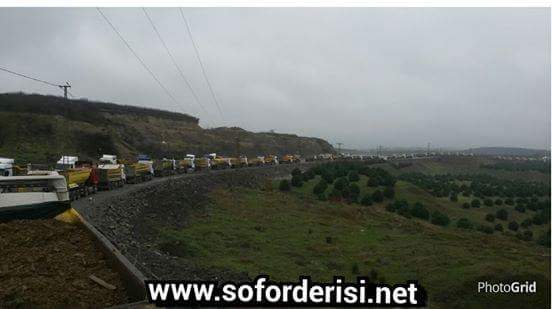 Bolluca köyü yolunun damperli araçlara açılması