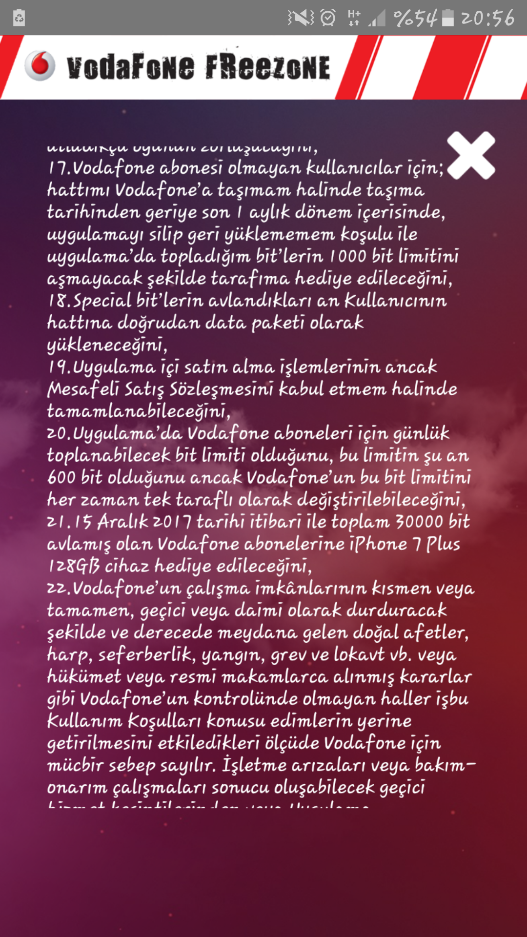 Vodafone sözünü tutsun