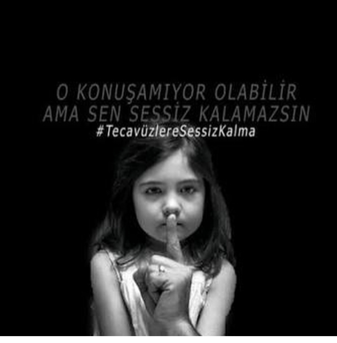 ONLAR KONUŞAMIYOR DİYE SENDE SESSİZ KALMA.