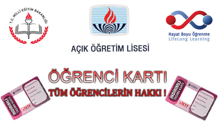 AÇIK ÖĞRETİM LİSESİ ÖĞRENCİLERİNİN İNDİRİMLİ KART YAŞ SINIRI *20*DEN *25*E YÜKSELTİLSİN