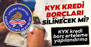 Ünüversite alınan geri ödemeli kredilere borçlarının erteleme ücreti kaldırılsın